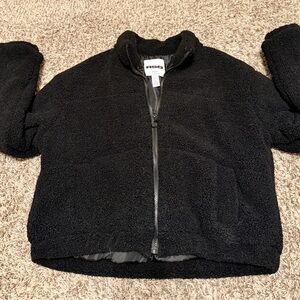 Tilly’s RSQ Black Fleece Jacket